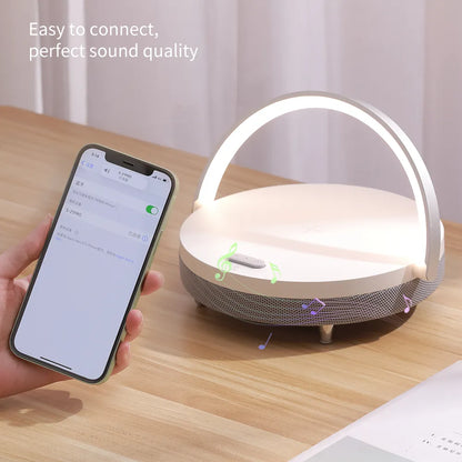 Multifunction Wireless Charger Bluetooth Speaker