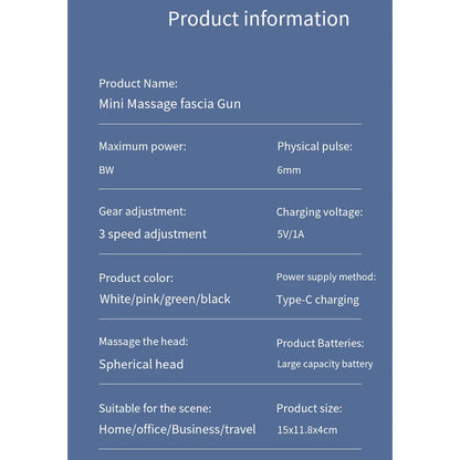 Muscle Body Relaxation Electric Massage Gun